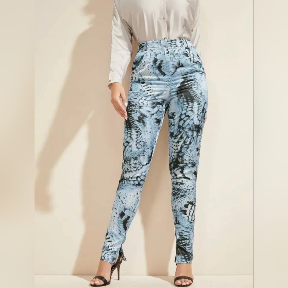 Marciano by Guess Fantsy Flight Studio Satin Pants Size 0
